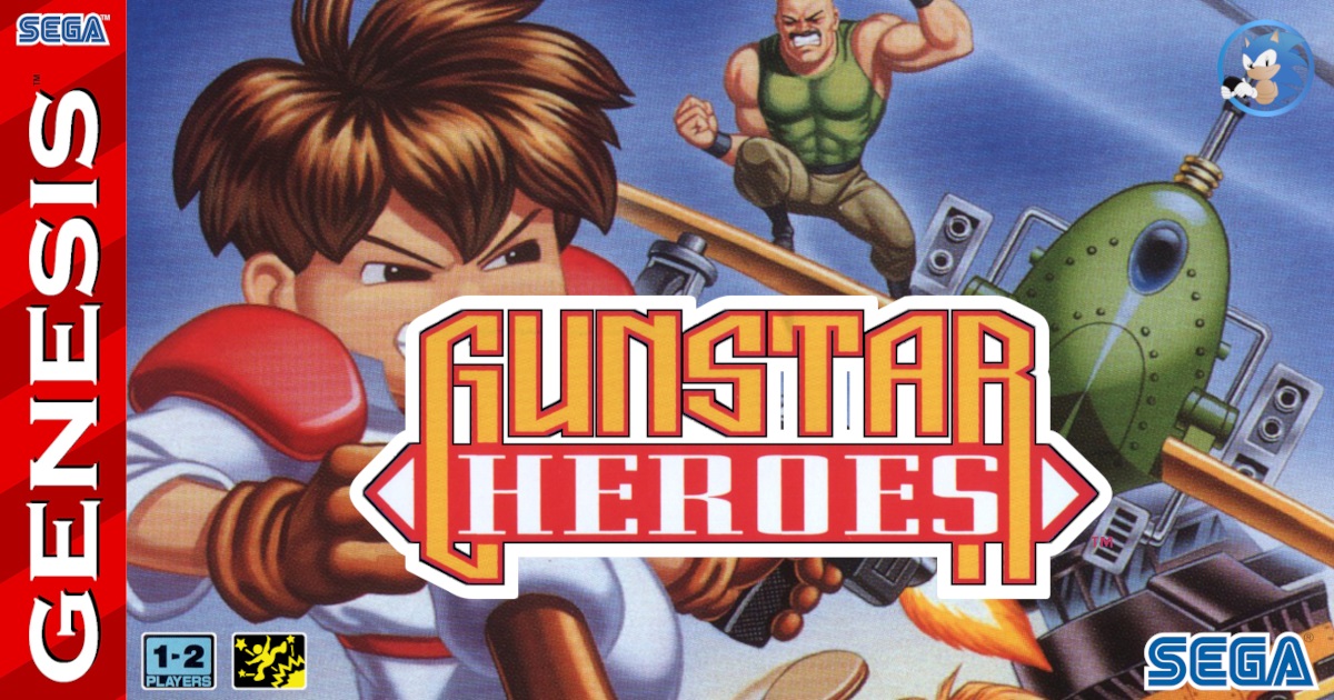 Gunstar Heroes Sega Genesis Herocrycry